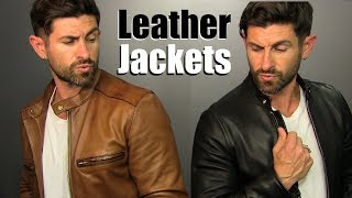 Where To Buy BADASS Leather Jackets This Season & 4 BADASS Ways To Wear Them!