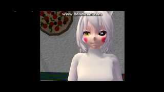 MMDxFNAF Mangle song Motion