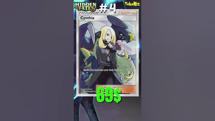 Top 5 Cynthia Pokemon Cards  #shorts #pokemoncards...