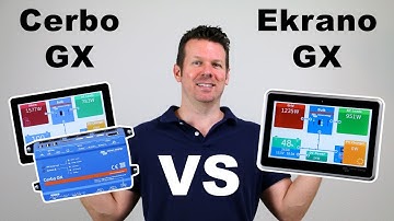Victron Ekrano GX vs Cerbo GX (which is best for vans & RV