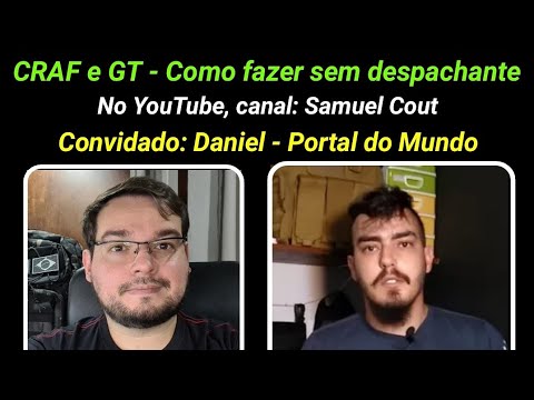 LIVE - CRAF e GT - Como fazer sem despachante, com Daniel - Portal do Mundo