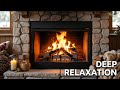 Crackling Fireplace with 432Hz -Deep Sleep, Improved Meditation &amp; Relaxation