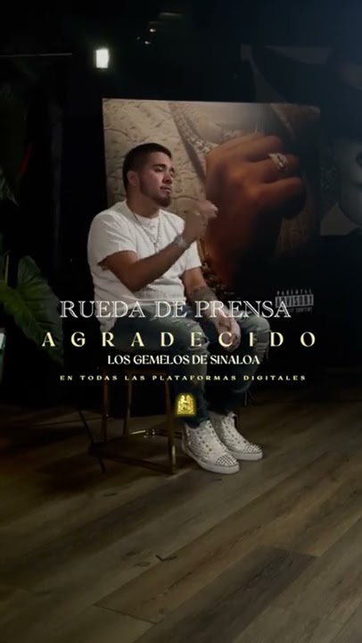 Rueda De Prensa: Los Gemelos De Sinaloa