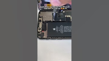 Apple Store called this iPhone too old for not to repair😡#iphone14 #shorts #apple #ios #android #fy