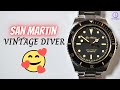 San Martin Vintage Diver Review | The most beautiful San Martin to date for only 200€