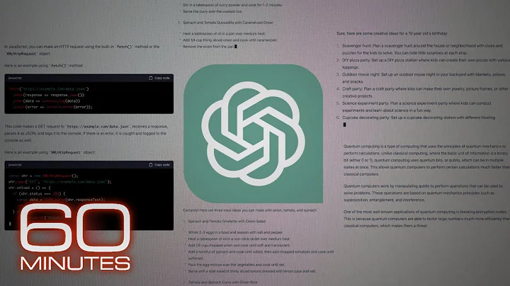 ChatGPT: Artificial Intelligence, chatbots and a world of unknowns | 60 Minutes