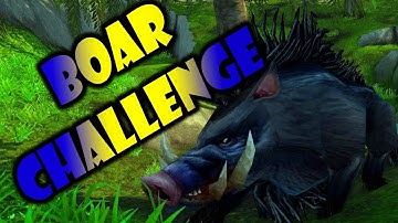 Asmongold Watches "Can you level 1-60 Killing Only Boars?" by Classic Winds