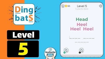 Dingbats Level 5 Head Heel Heel Heel Walkthrough