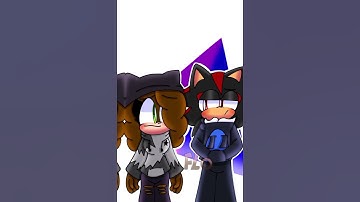 Mi Oc y Shadow + Cj y ruby 💙💜#edit #capcut #fnf #shadowthehedgehog