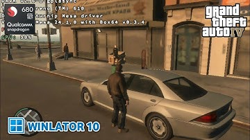 GTA IV v.1.0.4.0 on Android | Winlator 10 (Beta 2) |Snapdragon 680 | 4gb ram