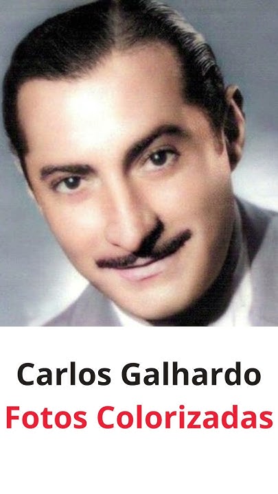 CARLOS GALHARDO - O REI DO DISCO - FOTOS COLORIZADAS #shorts - YouTube