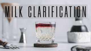 Clarified New York Sour - How to make clarified milk punch and nail it every time