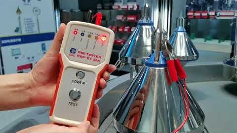 How to test Lightning Rods ---REPSUN