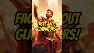 Fascinating facts about Gladiators ⚔️ shorts history facts gladiators youtubeshorts