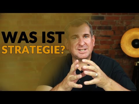 Video: Was Ist Die Strategie Eines Erfolgreichen Unternehmers
