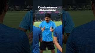 IPL post match scenes | Manish Kharage #shorts