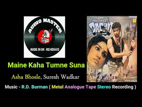 Maine Kaha Tumne Suna Metal Analogue Tape Stereo Recording Film Dacait
