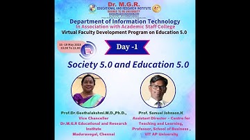 Day 1: Society 5.0 and Education 5.0