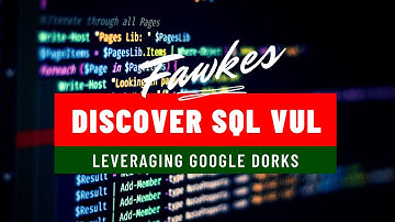 SQL Injection Vulnerability Discovery Tool | Bug Bounty | Fawkes | SQLi