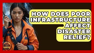 How Does Poor Infrastructure Affect Disaster Relief? - Man vs. Disaster