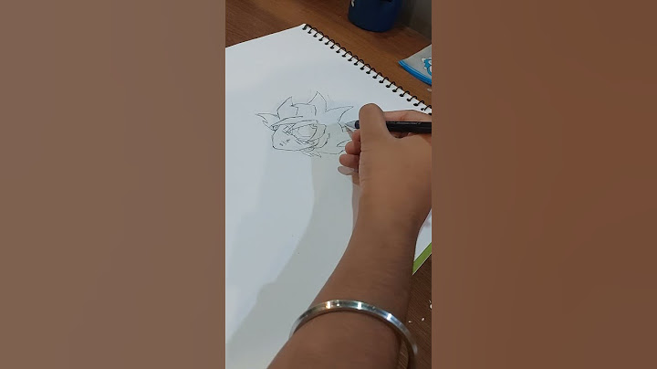 goku sketch ultra instint... #newmusic #shorts #phonkmusic #art #sketch #kids #drawing