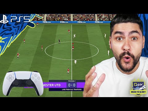 PLAYING FIFA 21 ON PS5 - MY FIRST IMPRESSION ON THE NEW PS5 CONTROLLER AND GAMEPLAY!!!
