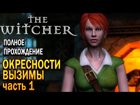 The Witcher Ведьмак 1 - Окрестности Вызимы, Часть 1, Прохождение игры !!!