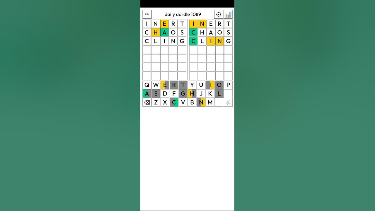 Wordle x2! (Daily Dordle puzzle for 17 Jan 25) speedsolving 