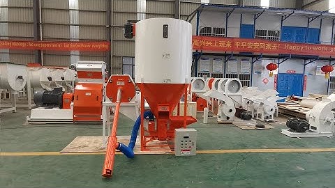 New Design Feed Grinder & Mixer All-in-one Machine