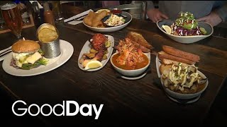 Local beer and delicious food at Alaro Brewery!