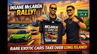 INSANE $10 MILLION McLaren Rally! Rare Exotic Cars Take Over Long Island | Supercar Sundays LI