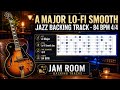 A Major Lo-Fi Smooth Jazz Backing Track - 84 BPM - 4/4