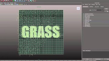 Maya 2011 Create Multi-layered Fur or Grass from Fur Description Tutorial by Stuart Christensen