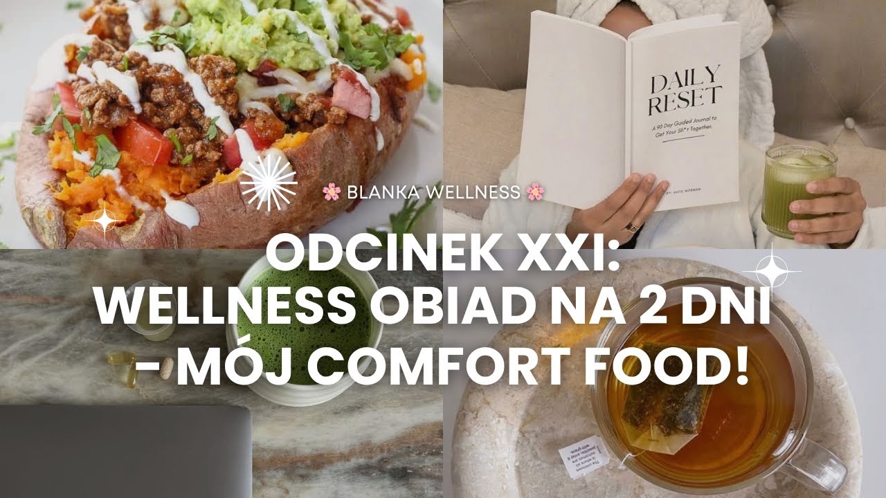 Wellness obiad na 2 dni 💚 Bataty, wołowina i azjatycka surówka – mój komfort food