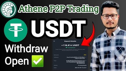 Athene P2P Usdt Live Withdraw | Athene P2P Withdrawals Open | Athene Mining App