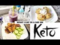 WHAT I EAT IN A DAY ON KETO!| INTERMITTENT FASTING 20:4 METHOD| JANIELLE WRIGHT
