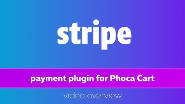 Stripe for Phoca Cart with 3D Secure
