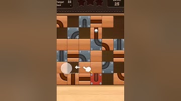 Roll the Ball slide puzzle Moving I Pack Level 25 Solution