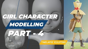 Game Character Modeling in Blender - Part-4