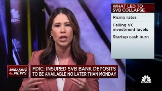 FDIC: Insured Silicon Valley Bank deposits will be available no later than Monday