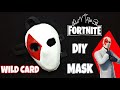 DIY- Cómo Hacer Máscara de Skin Comodín o Wild Card de Fortnite Battle Royale