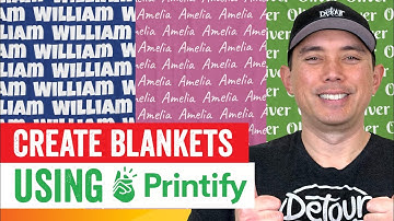 Creating Personalized Blankets with Printify.... Full Tutorial