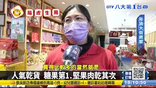 景點設警示燈號 年貨大街現人潮 八大民生新聞 2022013001