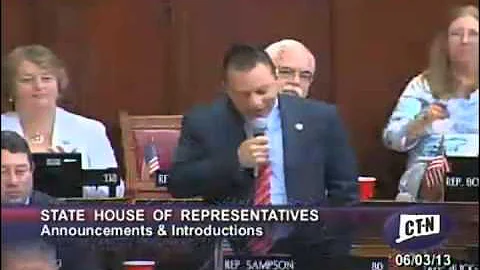 Rep. Rob Sampson Introduces Victoria Maringola and...