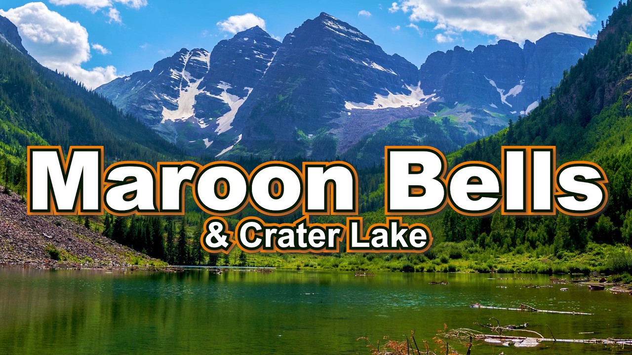 Maroon Bells Aspen Colorado 🏔 Crater Lake Trail 🥾