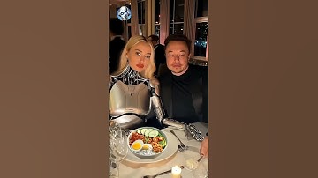 Elon Musk kiss Robot Girlfriend #shorts #elonmusk #ai