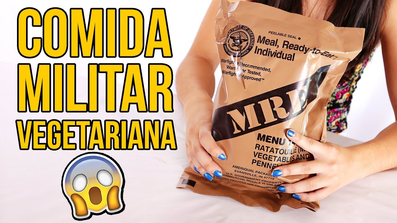  ¿sabías que existe comida militar vegetariana? [VIDEO], REDES-SOCIALES