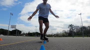 advice for speed slalom with Oscar (pascal briand vlog 345)