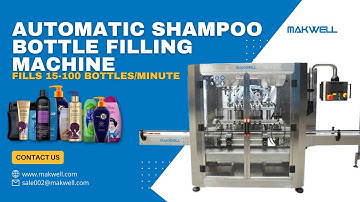 Shampoo Filling Process | Automatic Bottle Filling Machine