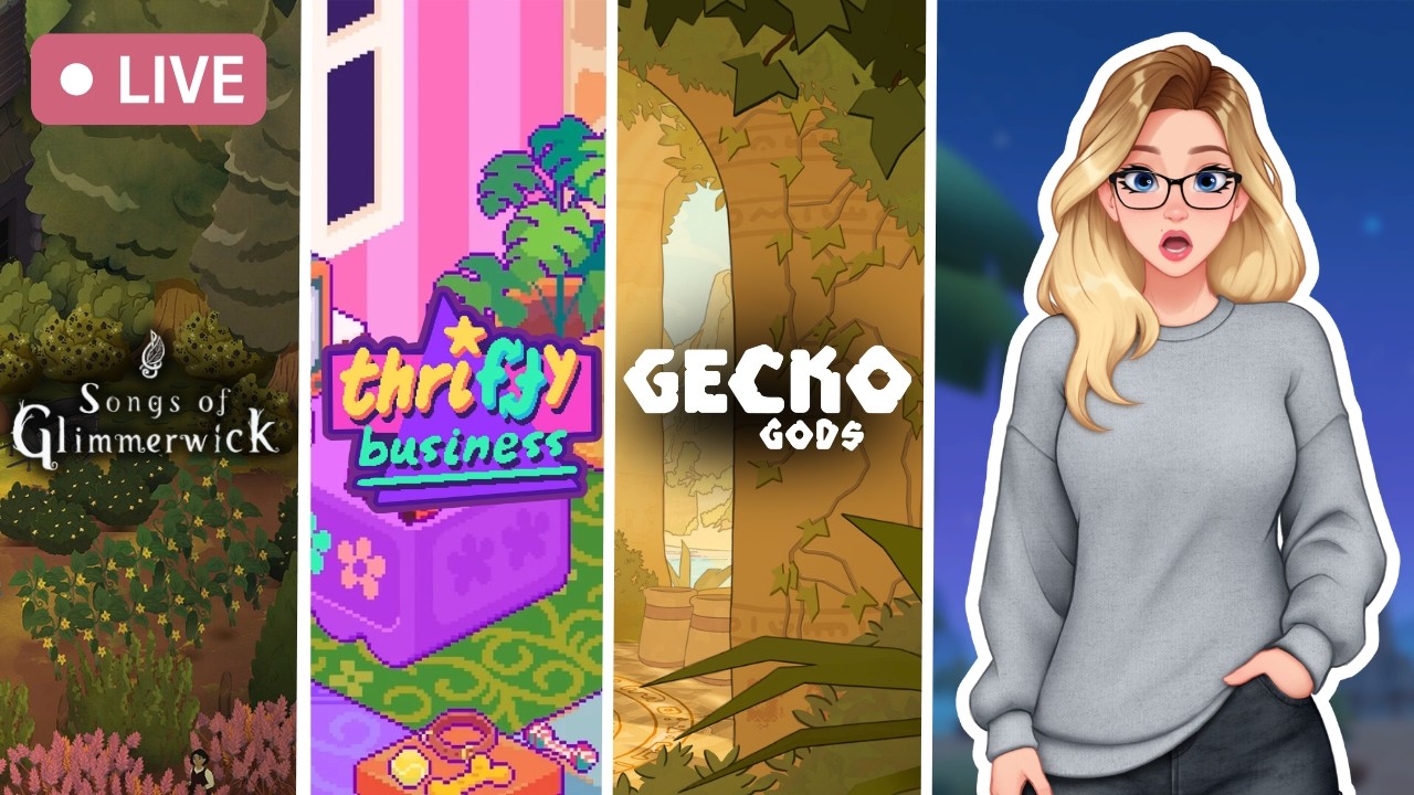 🔴 FIRST LOOK at New Indie Games! 🦎| Triple Treat 🍭